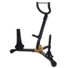 Foldable Saxophone Stand for Alto and Tenor with Stable Support and Compact Storage, Fits Clarinet