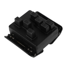 Black Ukulele Chord Trainer with Quick Tuning Feature, Compact Practice Tool for Beginners