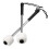 2pcs Lightweight Drumsticks for Practice with Wool Felt Head Drum Mallets and Steel Handle 1