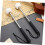 2pcs Lightweight Drumsticks for Practice with Wool Felt Head Drum Mallets and Steel Handle 3