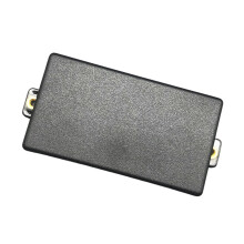Gitaarpickup Cover ABS-textuur voor de meeste-Zwart
