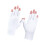 Ladies Cooling Golf Gloves Breathable Stretchy Polyester-White 1