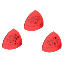Leather Guitar Picks Set 3 Pack Comfortable Grip Lightweight Design for Warm Natural Tone
