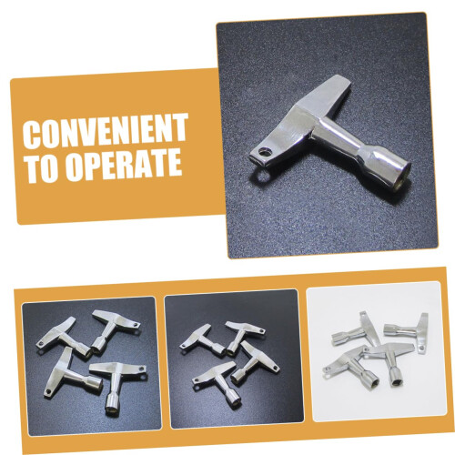 4 Piece Drum Tuning Key Set for Easy Drumhead Tuning and Consistent Tension Control 1