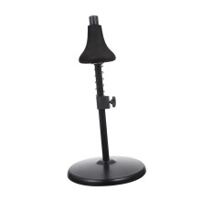 Stable Iron Trumpet and Flugelhorn Stand, Compact Display Holder for Classroom or Practice Room