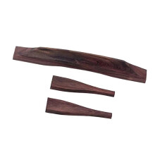 Rosewood Guitar Bridge for Jazz Guitar Parts, Enhanced Tonal Clarity and Improved Sustain Performance