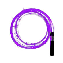 (Purple) Hand Throwing Glowing Fiber Whip Ambient Light Props