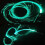 (Sky Blue) Hand Throwing Glowing Fiber Whip Ambient Light Props 4