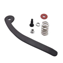 Black Guitar Tremolo Bridge with Whammy Bar Replacement for Electric Guitar Repairs and Upgrades