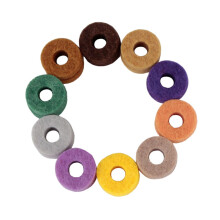 20 Pack Cymbal Felt Pads for Electronic Drum Set, Durable Washers for Noise Reduction and Secure Mounting