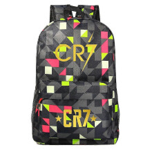 (1) Cr7 Backpack 18" Laptop Usb Charge Waterproof Business Rucksack Schoolbag Travel Teens Mochila
