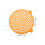 Maschera Cake Stencil ABS Arancione Riutilizzabile Per Torte 2