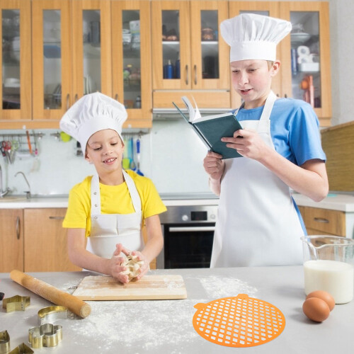Maschera Cake Stencil ABS Arancione Riutilizzabile Per Torte 2