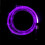 (Purple) Hand Throwing Glowing Fiber Whip Ambient Light Props 2
