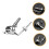 Drum Arm Support Bracket for Percussion Instruments, Stable Adjustable Stand Holder for Gigging Musicians 4