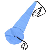 Saxophone and Clarinet Cleaning Kit with Blue Faux Suede Cloth, Swab, Grease and Neck Strap
