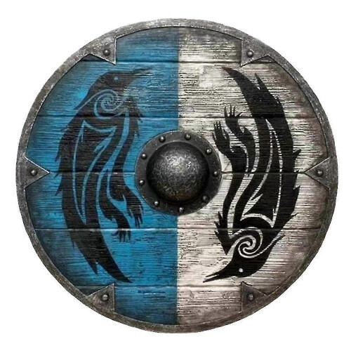 (A) Viking Shield Decorative Toy Medieval Eivor Valhalla Warweave For Decorating Home Office Ship Restaurant 1