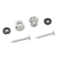 Guitar Strap Locks with Smooth Edge Design, Easy Installation and Secure Strap Attachment for Electric and Acoustic Guitars