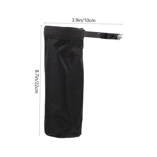 Durable Drumstick Holder Case for Drummers with Quick Stick Access and Professional Black Finish 1