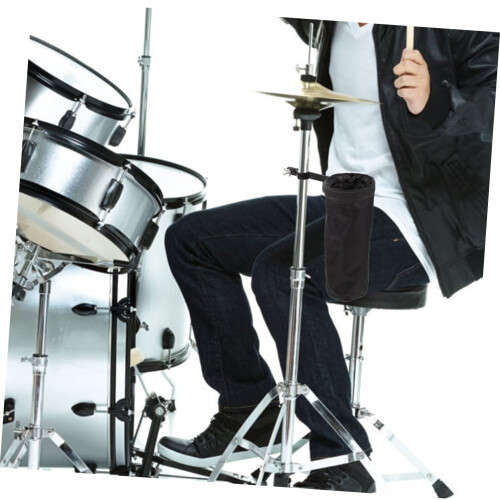 Durable Drumstick Holder Case for Drummers with Quick Stick Access and Professional Black Finish 2