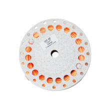 Vliegvislijn Polyester Meerkleurige lijn Backing-Oranje 8,0