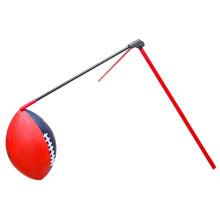 Uitstekend voetbaltrainingshulpmiddel met versterkte stalen-Rood
