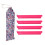 Mahjong Racks with Pusher Majiang Game Modern Tile-rose red 1