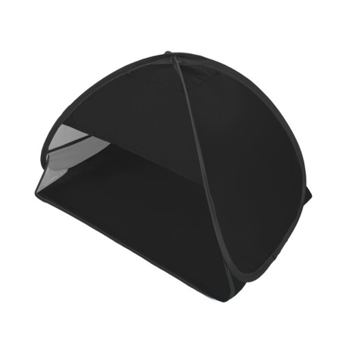 Simple Carry Sun Screen Head Tent Including Storage Bag-Black