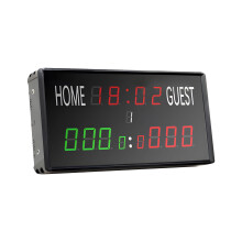 Tableau de bord de football pleine résolution avec notification