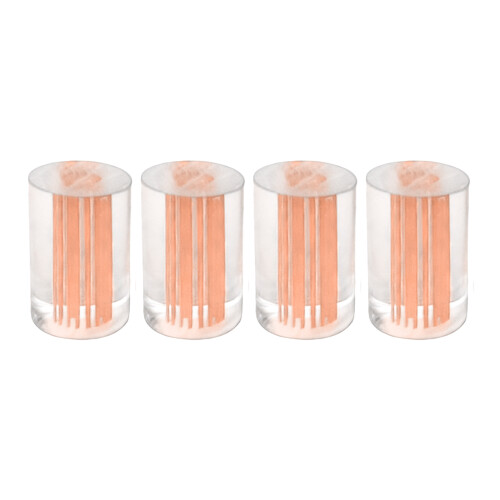 4Pcs Billiard Cue Ferrule Billiard Accessory Light Weight-pinkK