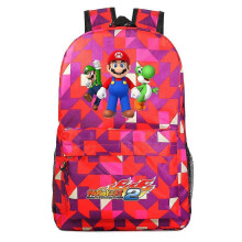 (10) Super Mario Backpack for Teens - Large Capacity Schoolbag for Students - Unisex Leisure Travel Backpack - Ideal for Kids High Quality