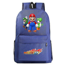 (5) Super Mario Backpack for Teens - Large Capacity Schoolbag for Students - Unisex Leisure Travel Backpack - Ideal for Kids High Quality