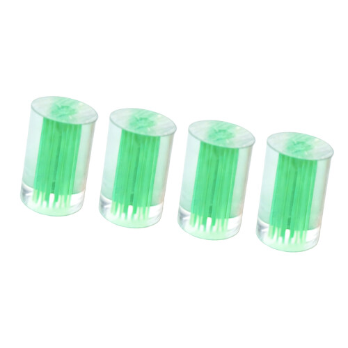 4Pcs High Performances Billiard Ferrule Portable Billiard-Green