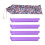 Mahjong Racks Modern Tile Rack with Push For Majiang-Purple 1