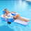 Inflatable Electric Pool Float Chair With 2-    round 6