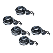 Reusables Fishing Rod Protectors Fishing Rod-black and white