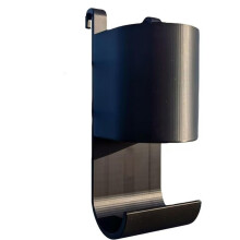 Tennis Player Essential Water Bottle Towel Rack 18cm Tall-Black