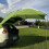 Car Awning Tailgate Tent for NIO EC6‑EC9, Expansive Shade Coverage, Quick Setup, Heat Insulation, Blue 5