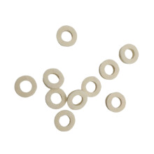 Coussinets de touches en feutre doux pour trompette,-Blanc