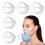 5PCS Silicone Mask Bracket 3D Face Mask Support Frame Reusable Washable Easy Breathing Comfort 1