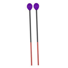 2pcs Purple Xylophone Mallets Marimba Mallets for Percussion Instruments Easy Color Identification