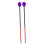 2pcs Purple Xylophone Mallets Marimba Mallets for Percussion Instruments Easy Color Identification 1
