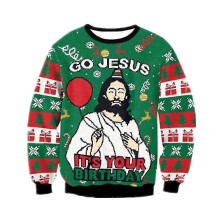 (XXXXXL, 8) Ugly Christmas Sweaters Green Jumpers 3d Funny Printed Holiday Party Xmas Sweatshirt For Party Birthday Xmas Sweatshirt 2023