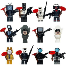 Skibidi Anime Cartoon Hero Lego Toy Minifigures Figures