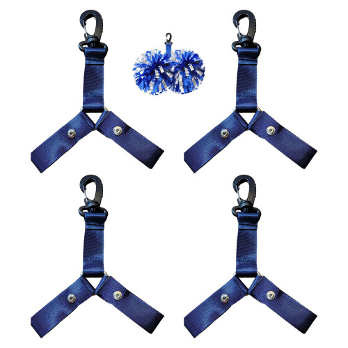 Support de boules Portable, sangle réglable,-Bleu profond