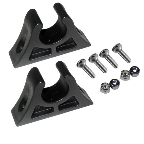 Clip de support de rames en plastique, 2 pièces, support de