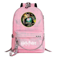 (8) Harry Potter Cartoon School Backpack - Fashionable, High-capacity Teen Backpack For Boys And Girls; Ideal For Travel, Students; Casual Mochilas
