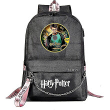 (6) Harry Potter Cartoon School Backpack - Fashionable, High-capacity Teen Backpack For Boys And Girls; Ideal For Travel, Students; Casual Mochilas
