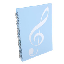 Sheet Music Binder with MultiPage Organization, Easy Page Turning, Durable Folder for Teachers and Students