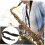 Padded Saxophone Shoulder Strap Adjustable Length Lightweight Design with Quick Release Hook 2